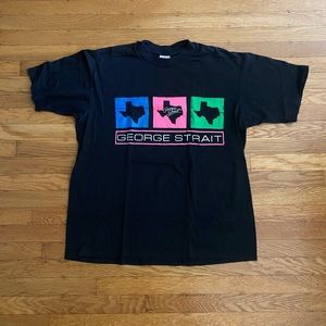 George Strait Vintage Tour Tee Shirt